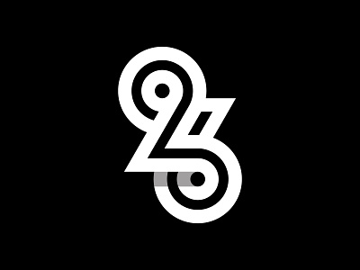 26 26 branding logo logotype minimal number numeric numerical typography