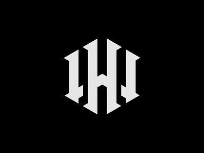 H + W combinational h logo lettering letters logo mark logomark logotype monogram w logo