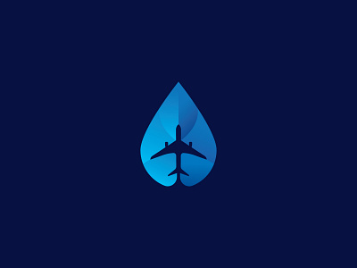 vitamin+Plane logo concept