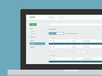 Audiences and audience boolean case interface logic or ui ux