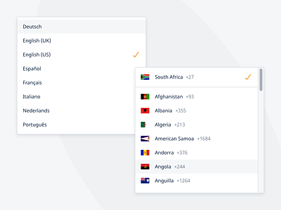 Dropdowns countries dial code dropdown flags jf hillebrand languages list myhillebrand options select select box