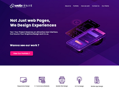 Home page for webreinvent