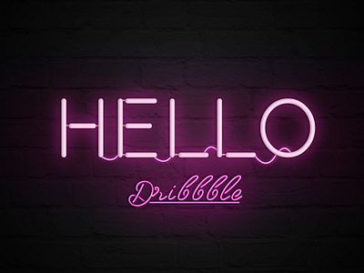 Hello Dribbble！