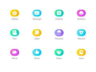 ICON DESIGN color design icon illustration uiux