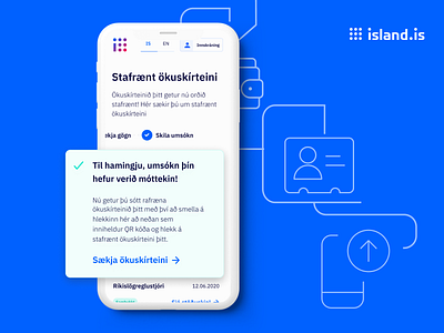 Icelandic driving licences are now digital!