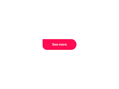 Bubbly button blob border radius bubbly button hover hover state pink uidesign