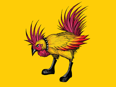 Punk Rooster