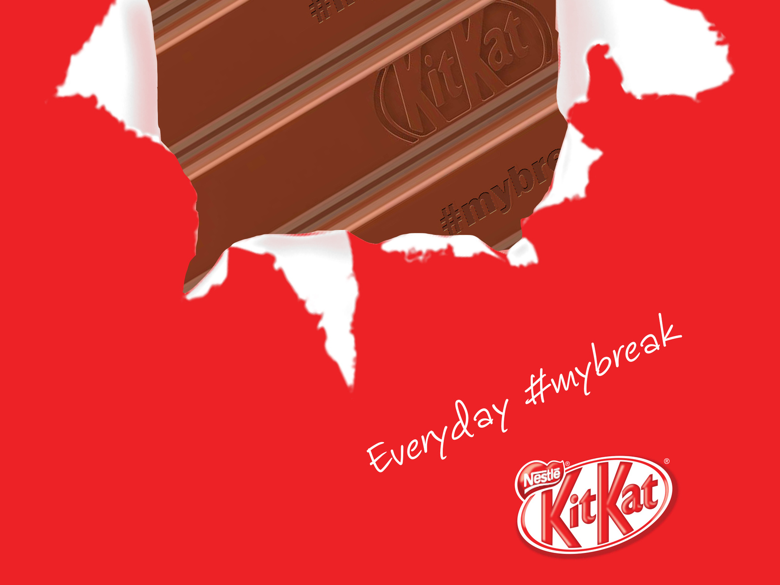 Kitkat Ads by Oleg Kapush on Dribbble