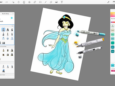 Free #copic colors brushes set brushes colors copic copic marker disney free jasmine pallette