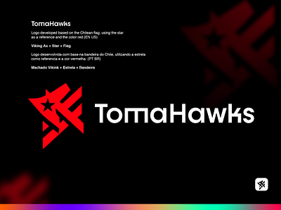 Ax Logo Viking - TomaHawks Gaming Team