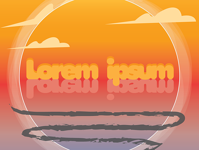 Lorem ipsum branding creative design dribbble icon illustration instagram love typography vector