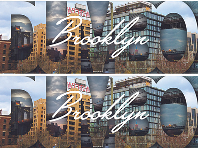 Dumbo Brooklyn branding brooklyn creative design dribbble icon illustration instagram logo love new york city real estate typography vector