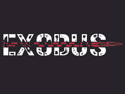 EXODUS branding creative design esports game gaming icon illustration logo pubg typography vector