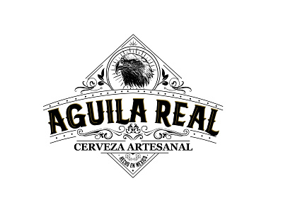 Aguila Real / Mexican Logo Design beer design graphic design illustration illustrator logo logo design mexican