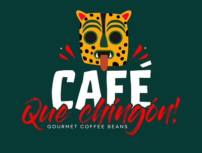 Cafe Que chingon / Mexican Logo Design design graphic design illustration illustrator logo mexican mexico