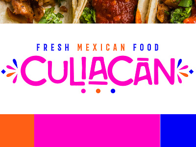 Culiacan / Logo Design / Restaurante Mexicano colorful food graphic design illustrator logo logodesign menu mex mexican mexicanfood mexico