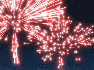 Canada Day Fireworks 3d c4d canada cinema 4d day fireworks render x particles xp