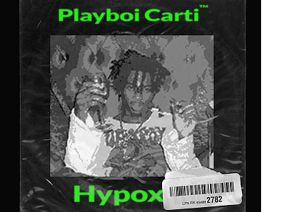 Hypoxia x Playboi Carti branding carti design hiphop illustration playboi carti rap typography