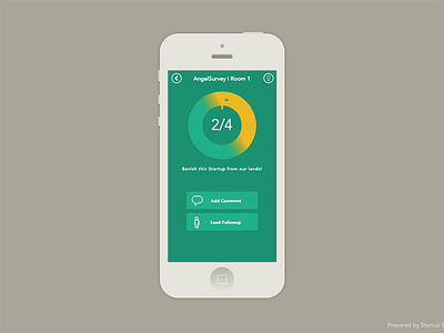 Voting Tool For Tech Startup Demo interaction mobile ui ux voting