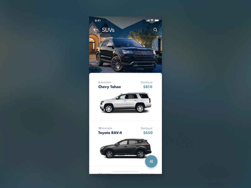 Automotive Search Interaction