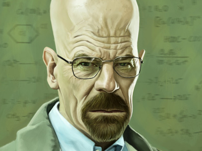 Walter White by markdraws on Dribbble