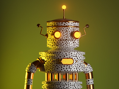 Zebra Robot 3d bot cartoon character character design graphic design robot