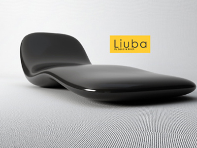 Liuba Chaise Longue by Sand & Birch chaise longue design fiberglass furniture interior product