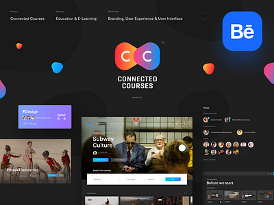 Connected Courses — Behance