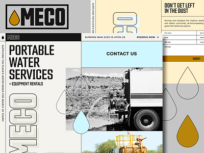 MECO Website Design