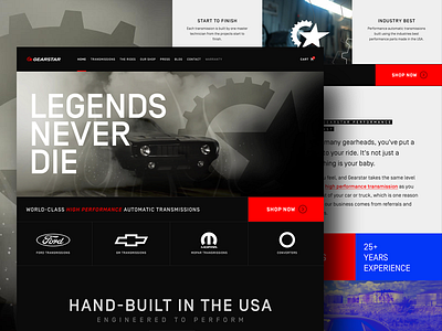 Gearstar Web Design & Development ui ux web design