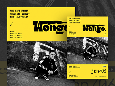 Wongo Poster / Flyer Design