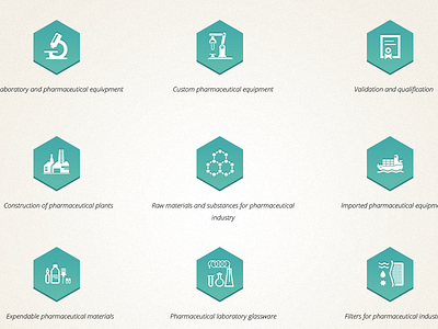 Pharmaceutical icons