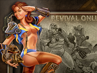 Fallout Series Game banner. banner fallout game games girls illustration pinup sexy