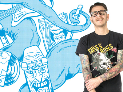 Employee Spotlight | Ben Lande illustrator uberprints