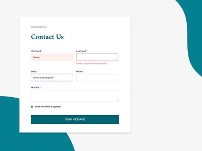 Upnorth Contact Form concept contact contact form contact page contacts design figma flat ui