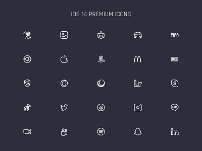 iOS 14 Premium Icons