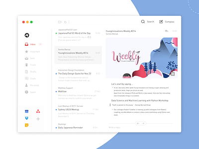 Gmail App Redesign 1/2