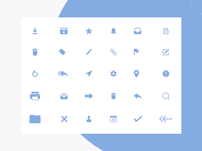 Gmail App Redesign (Icon Sets)