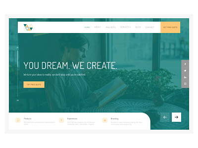 Header Concept concept design designs figma flat homepage ui uiux web website