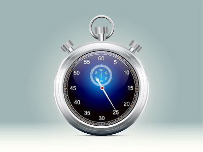 Stopwatch icon illutrator stopwatch time vector