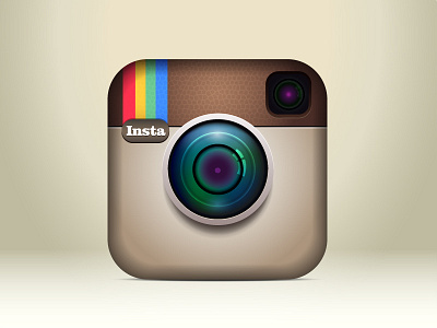 Instagram Icon icon illustrator instagram vector