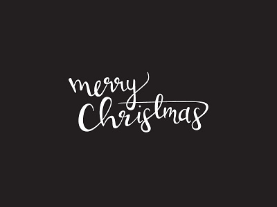 Merry Christmas calligraphy christmas holiday lettering new year typography vector