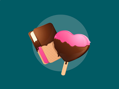 Ice Cream desert ice cream icon illustrator vector