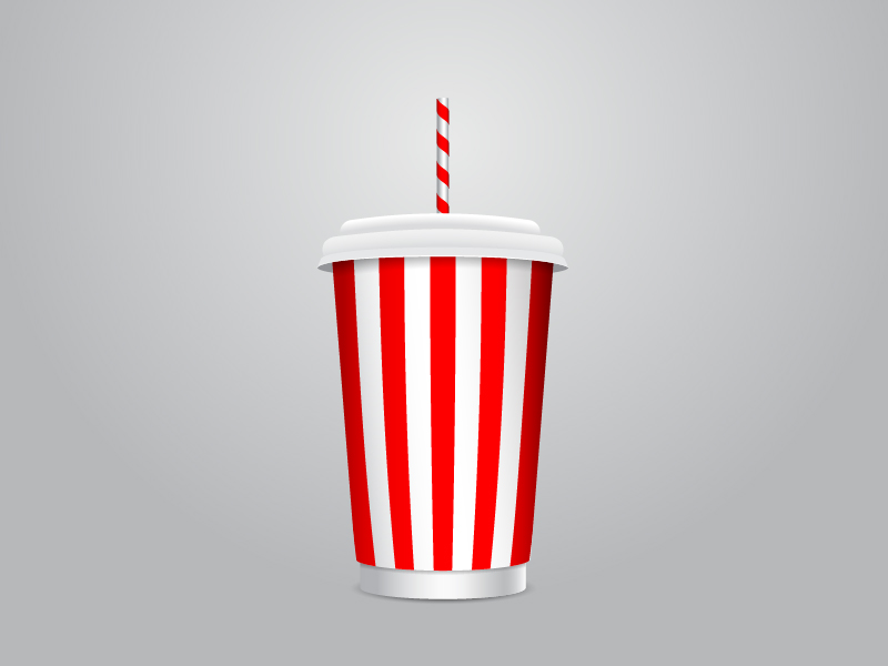 Soft Drink Cup by Nina on Dribbble