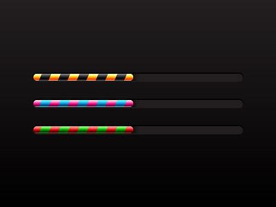 Loading Bar bar colors design illustrator load loading progress vector