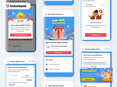 Bukalapak / Ajak - Ajak Berhadiah (Referral)