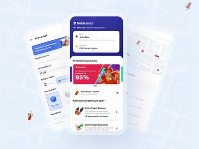 BukaSend Concept | One Stop Logistic Service from Bukalapak