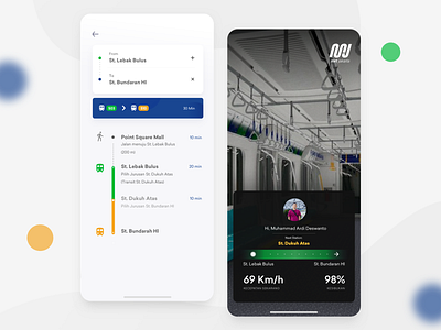 Metro Rapid Transit App app app design dailyui debut dribbble indonesia iphone jakarta train train app uidesign