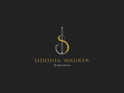 S logo creative creative design graphic design lettermark logo logodesign s letter logo violin violinist