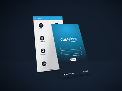 cable billing App design app cablebilling loginpage mobileapp ui uidesign